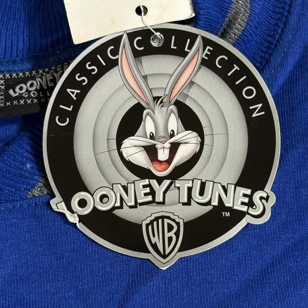 Vintage Classic Looney Tunes Collection Sweatshirt Boys XL Blue Sylvester Tweety